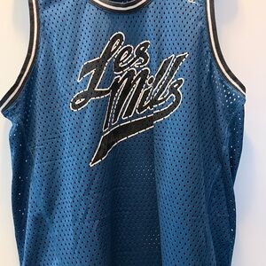 Reebok Navy Mesh Tank Top